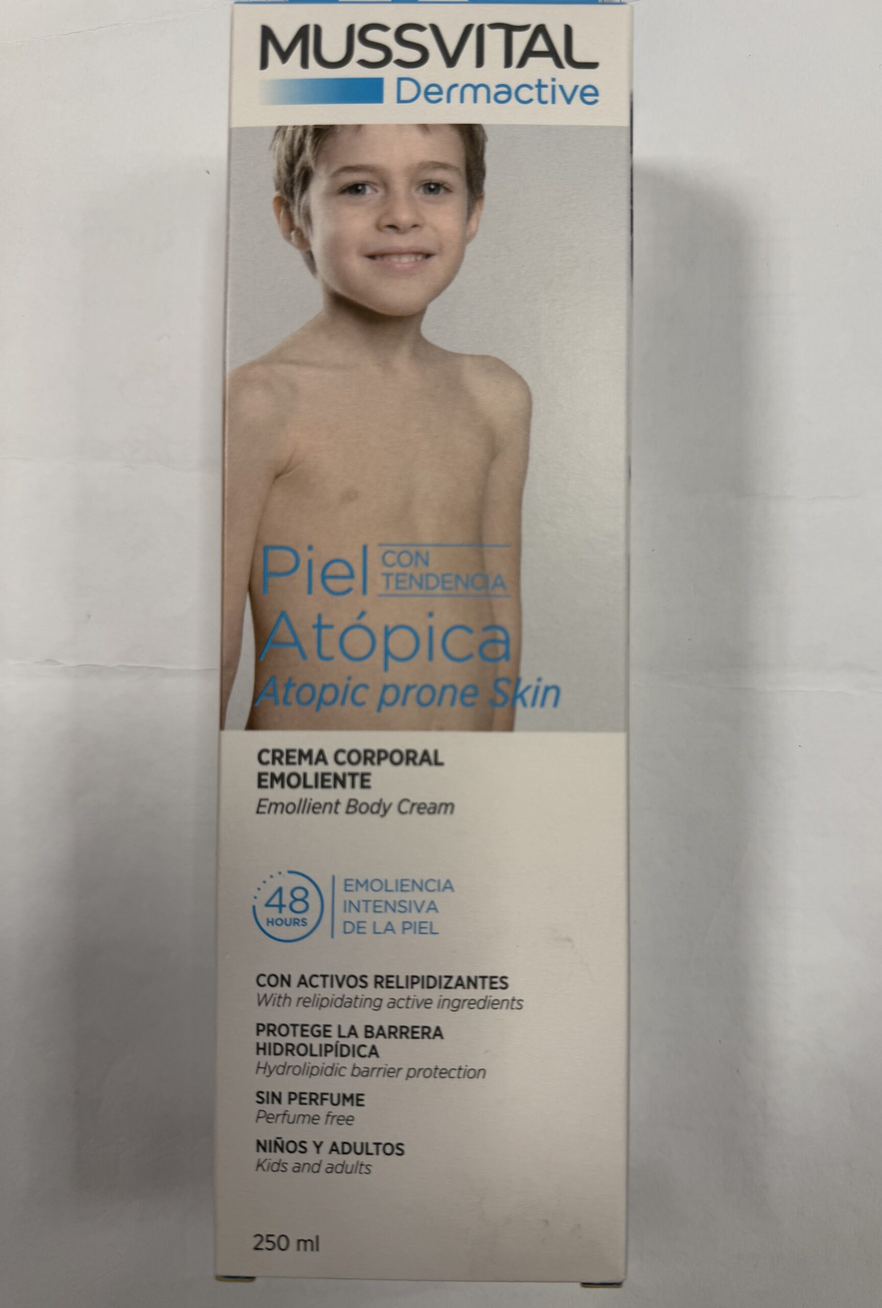 Mussvital Dermactive Crema facial Piel Atopica