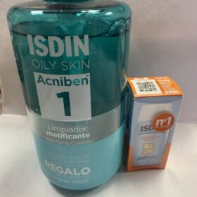 ISDIN Acniben limpiador+mini protector solar