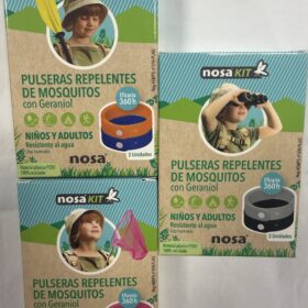Pulseras repelentes mosquitos