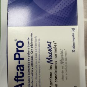 Afta Pro complemento alimentício vitaminas y minerales