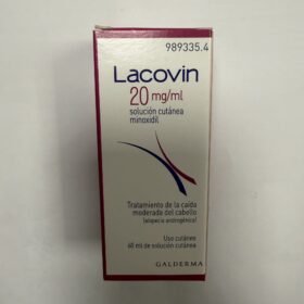 Lacobin solución cutánea minoxidil 20mg