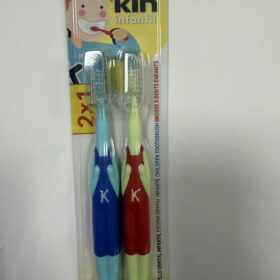 Kin infantil pack 2 cepillos dentales