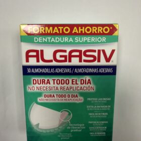 Algasiv almohadilla adhesiva de prótesis superior