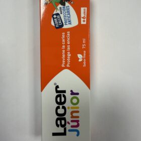 Lacer junior pasta de dientes fresa niños