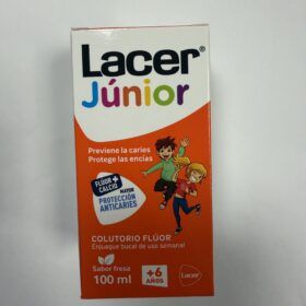 Lacer junior colutorio con flúor