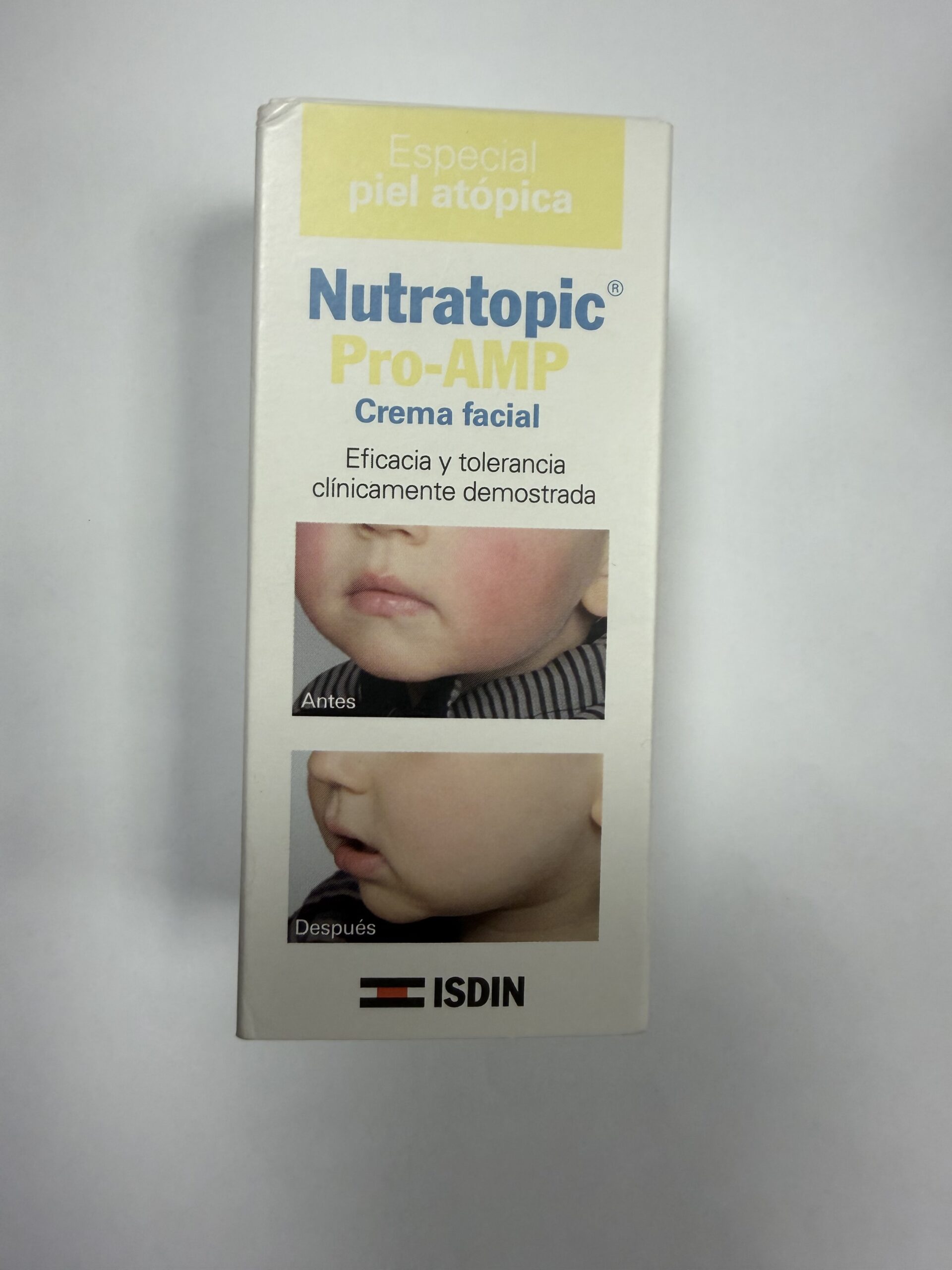 Isdin nutratopic crema facial bebés