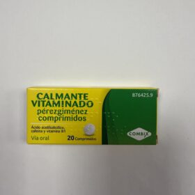 Calmante vitaminado suplemento para el bienestar fisico y mental