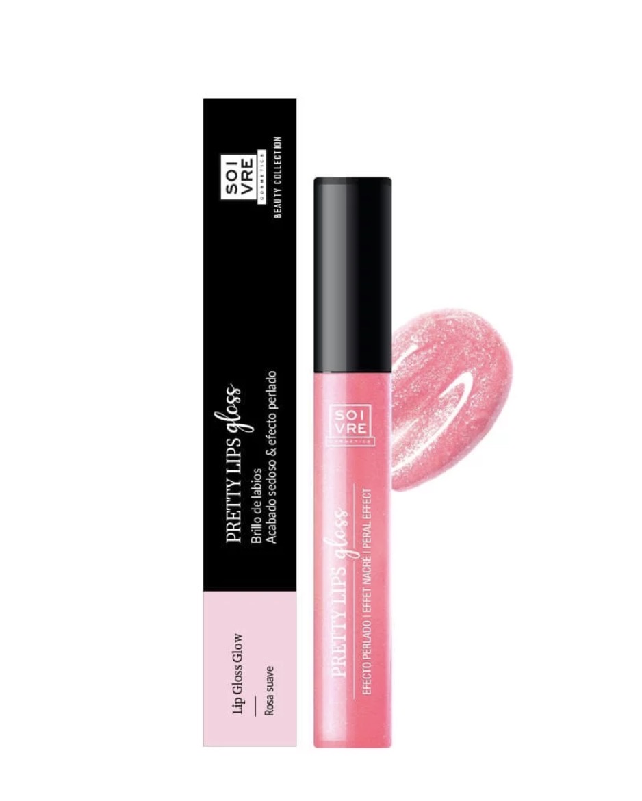 Soivre pretty lips soft pink gloss