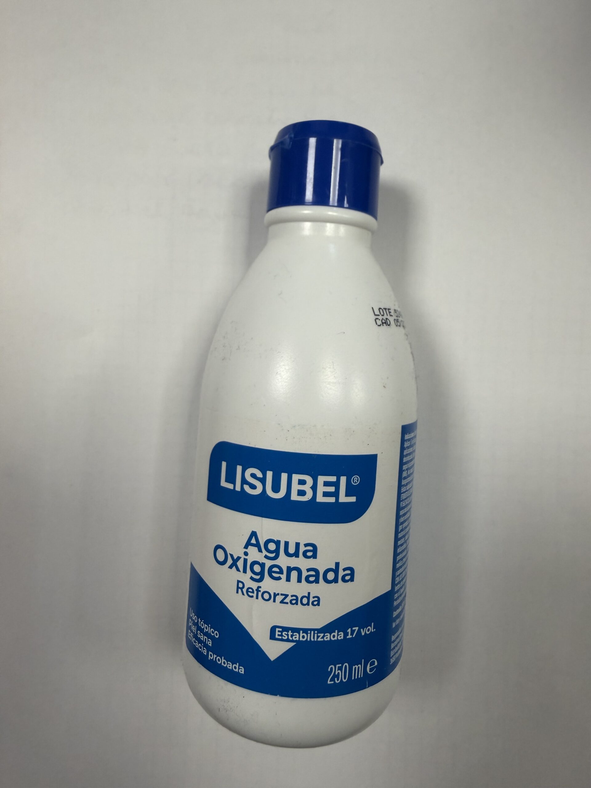 Lisubel agua oxigenada
