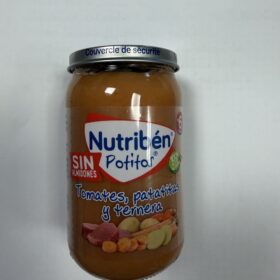 Nutríben potito tomates, patatitas y ternera
