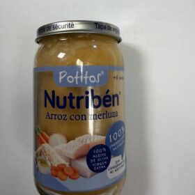 Nutríben potito arroz con merluza