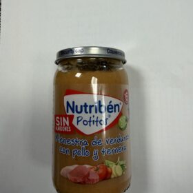 Nutríben potito menestra de verduras con pollo y ternera