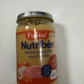 Nutríben potito de arroz con pollo