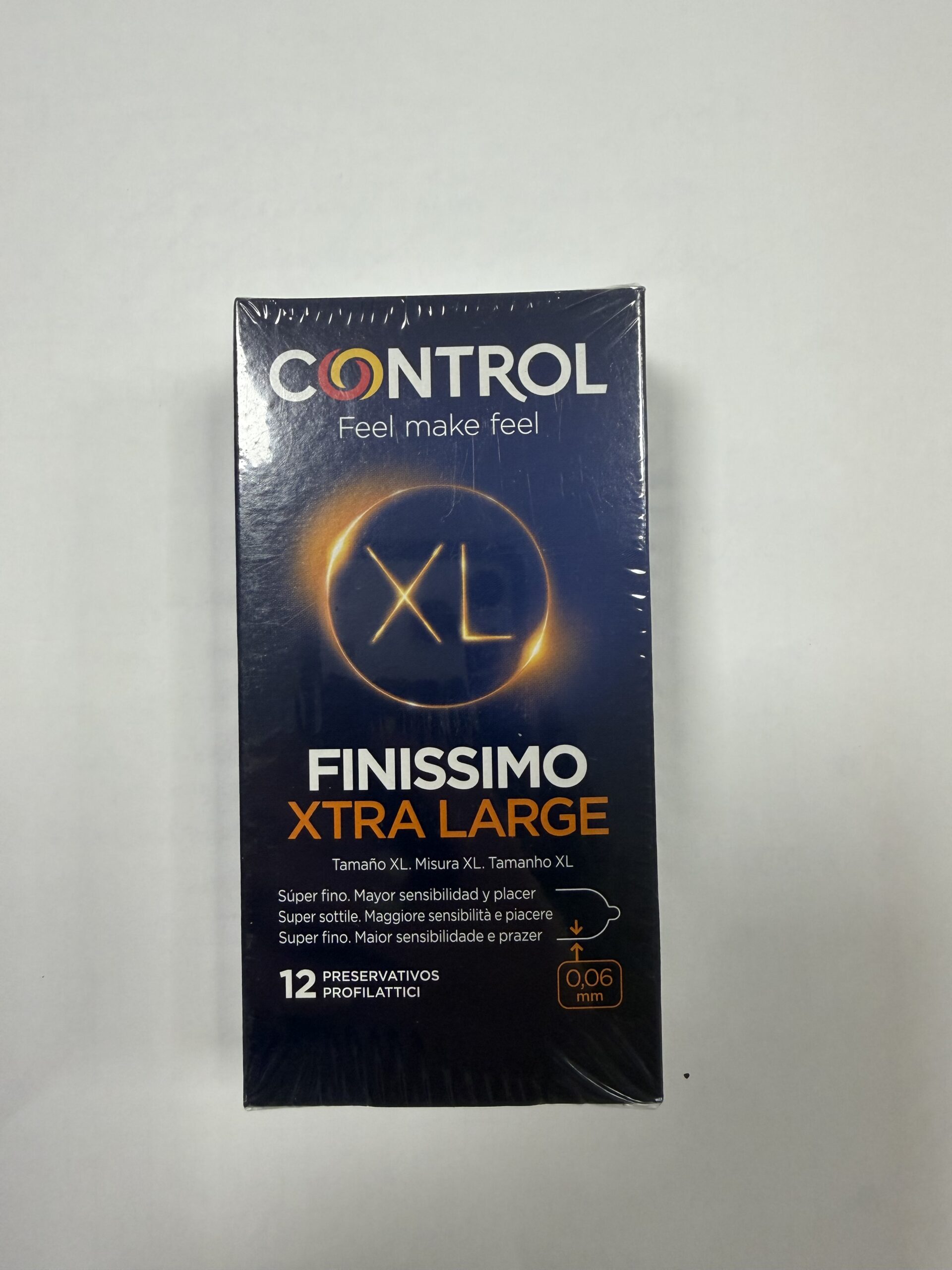 Control Preservativos finísimos extra largos