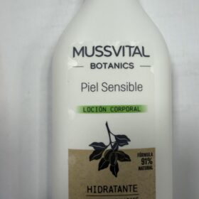Mussvital loción corporal hidratante piel sensible