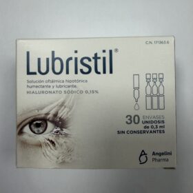 Lubristil solución oftálmica humectante y lubricante