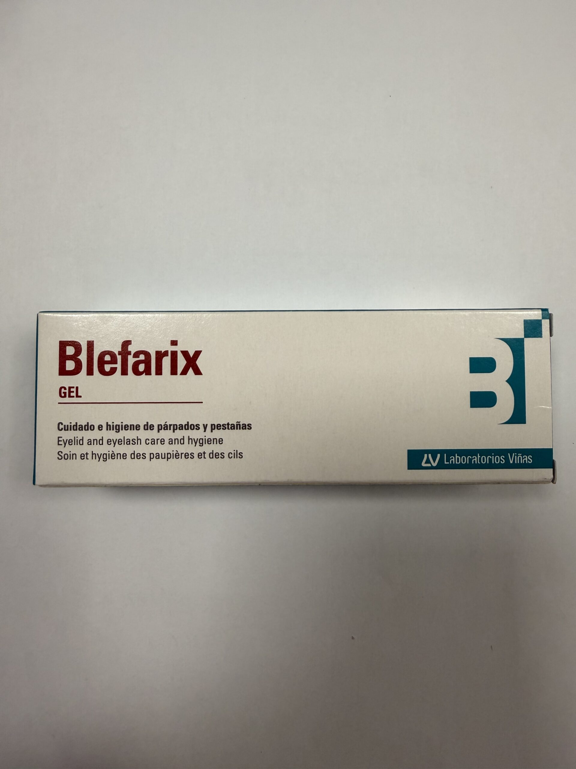 Blefarix gel cuidado e higiene de parpados y pestañas