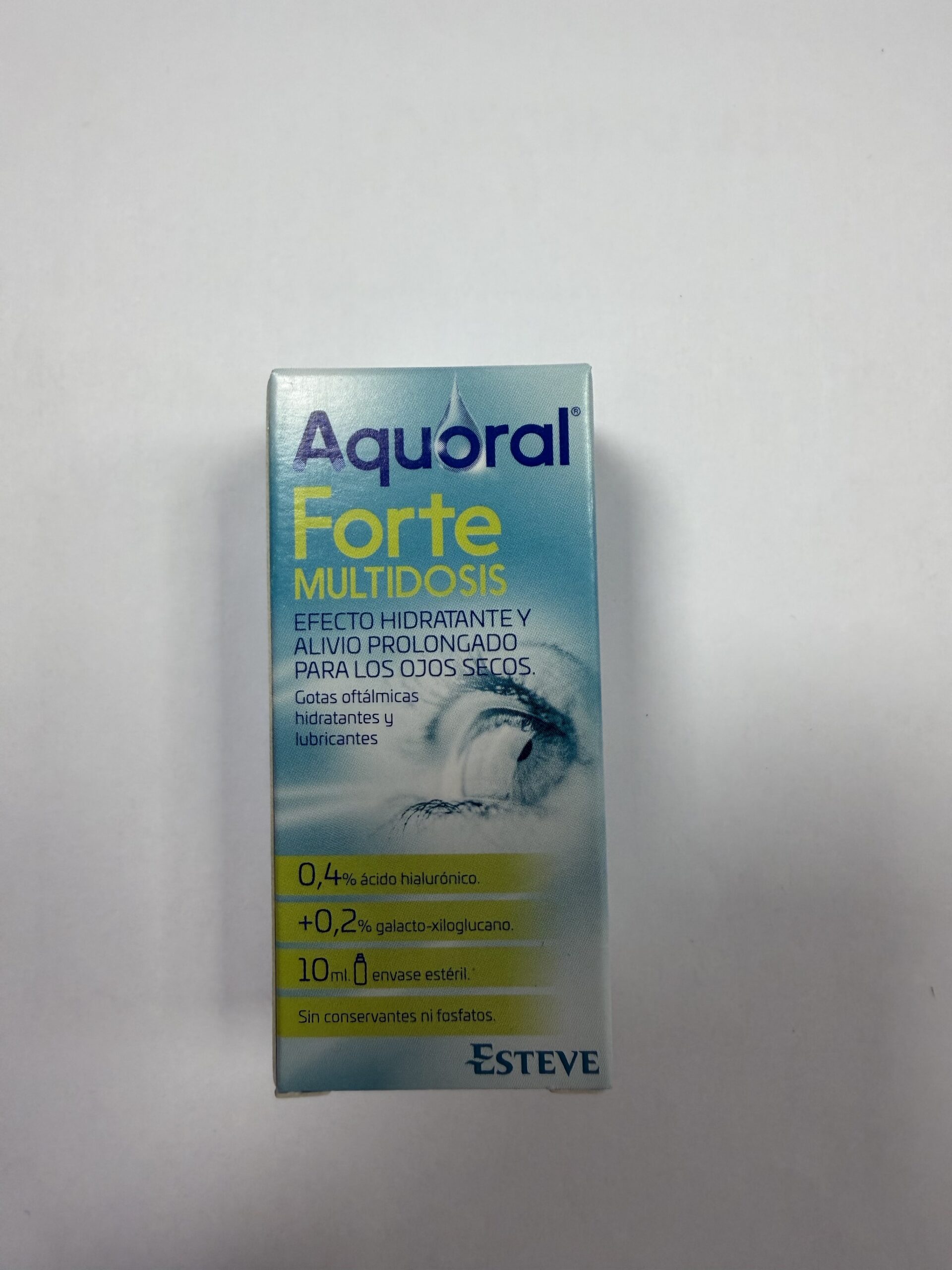 Aquoral forte multidosis solución oftálmica humectante