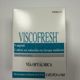 Viscofresh colirio en solución envase unidosis