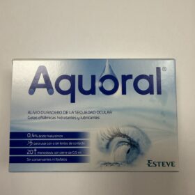 Aquoral Esteve alivio de la sequedad ocular gotas hidratantes