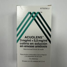 Acuolens colirio hidratante de ojos secos e irritados