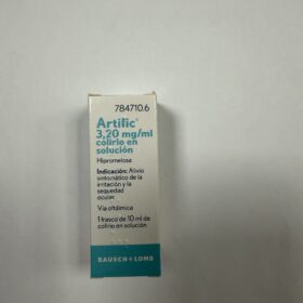 Artific colirio solucion hipromelosa alivio e irritacion