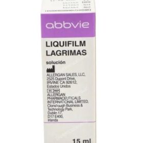 Liquifilm colirio lubricante y humectante para ojos secos