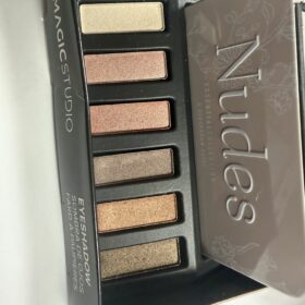 Paleta de ojos maquillaje 6 tonos nude Magic Studio
