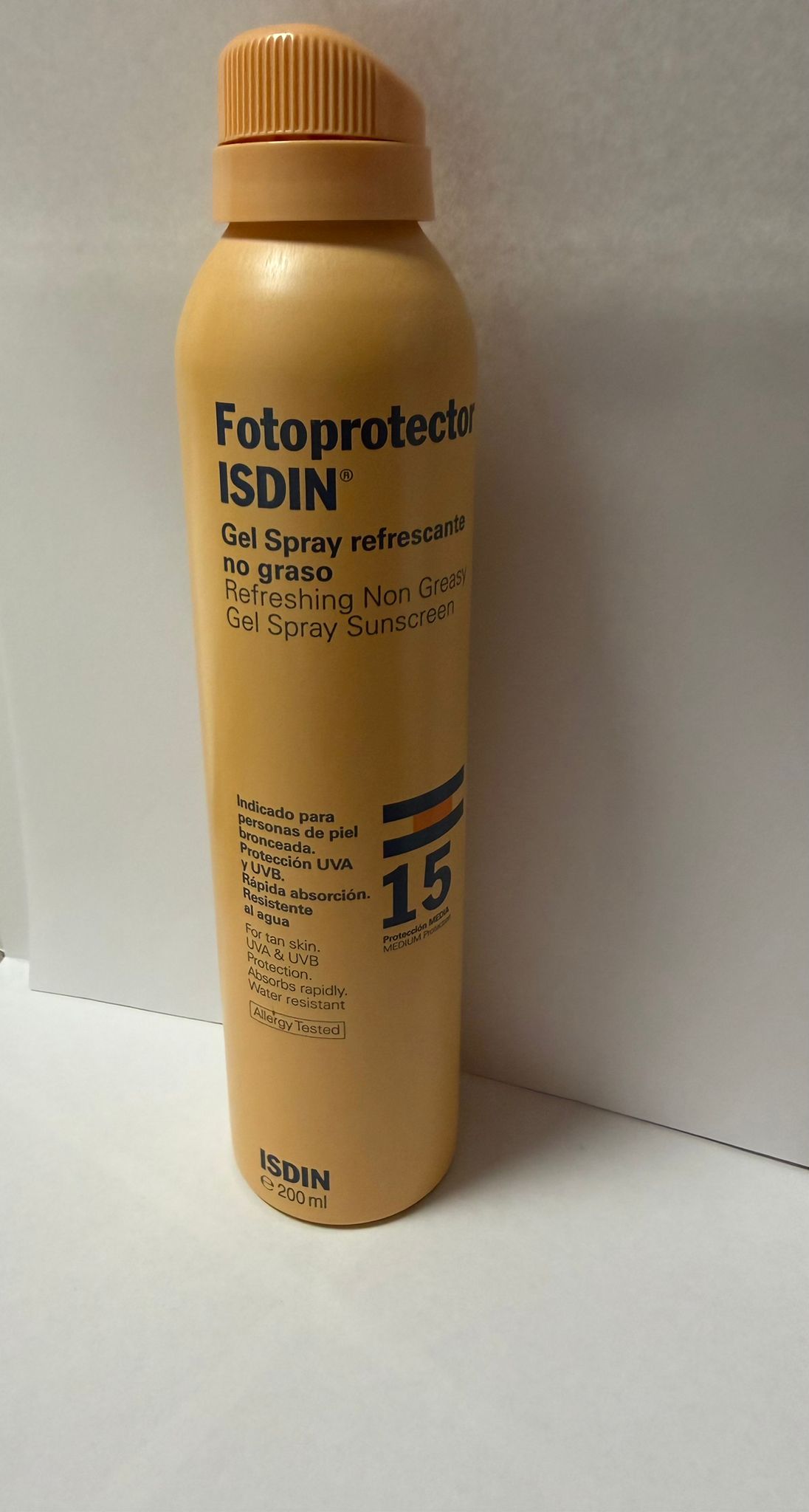 ISDIN fotoprotector gel spray refrescante
